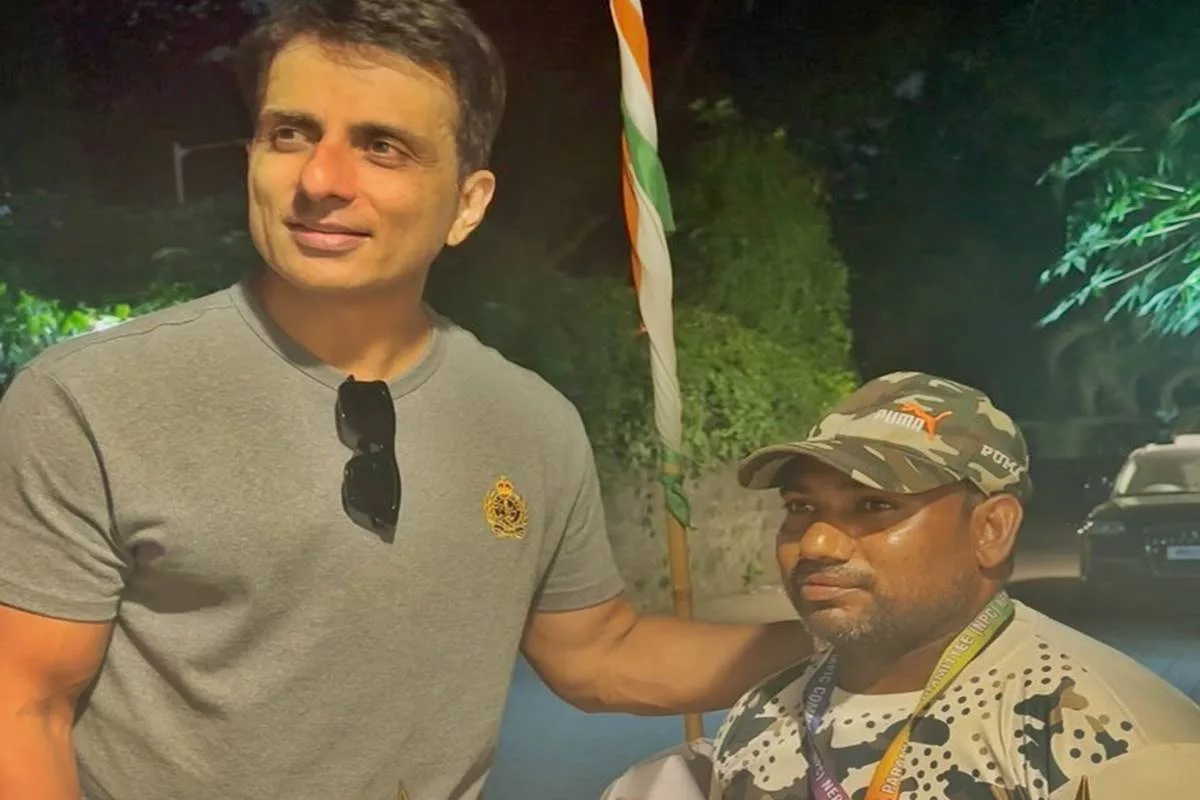 Sonu Sood’s encounter with a para-athlete who walked from Haryana to Mumbai