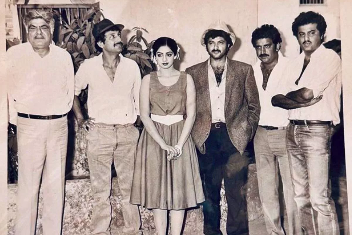 Boney Kapoor shares iconic throwback from ‘Mr. India’ shoot