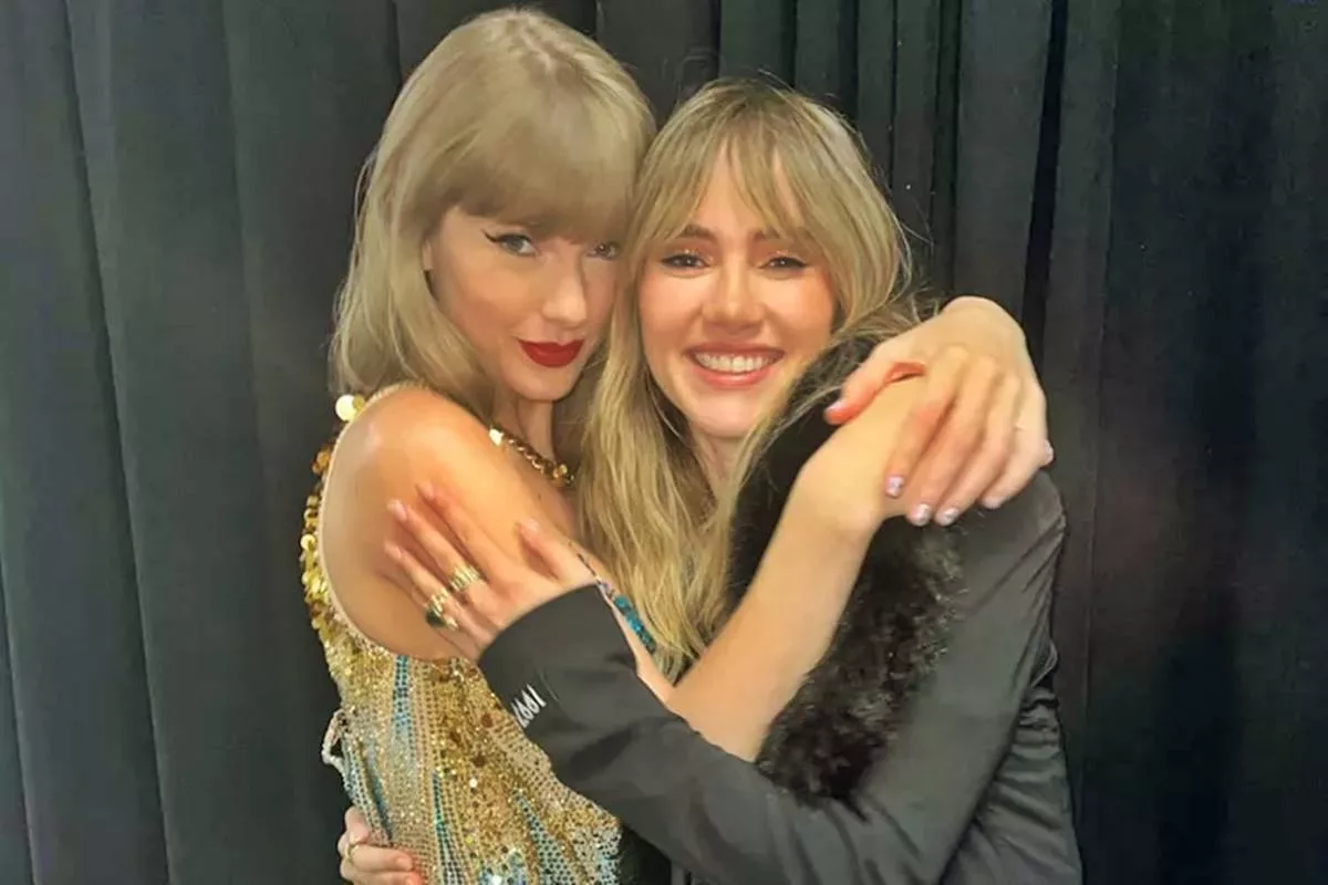 Suki Waterhouse thrilled on opening for Taylor Swift at Wembley