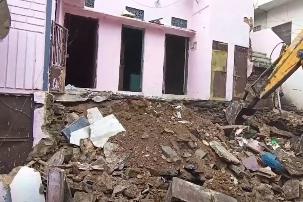 Udaipur stabbing: House where accused lived as a tenant demolished