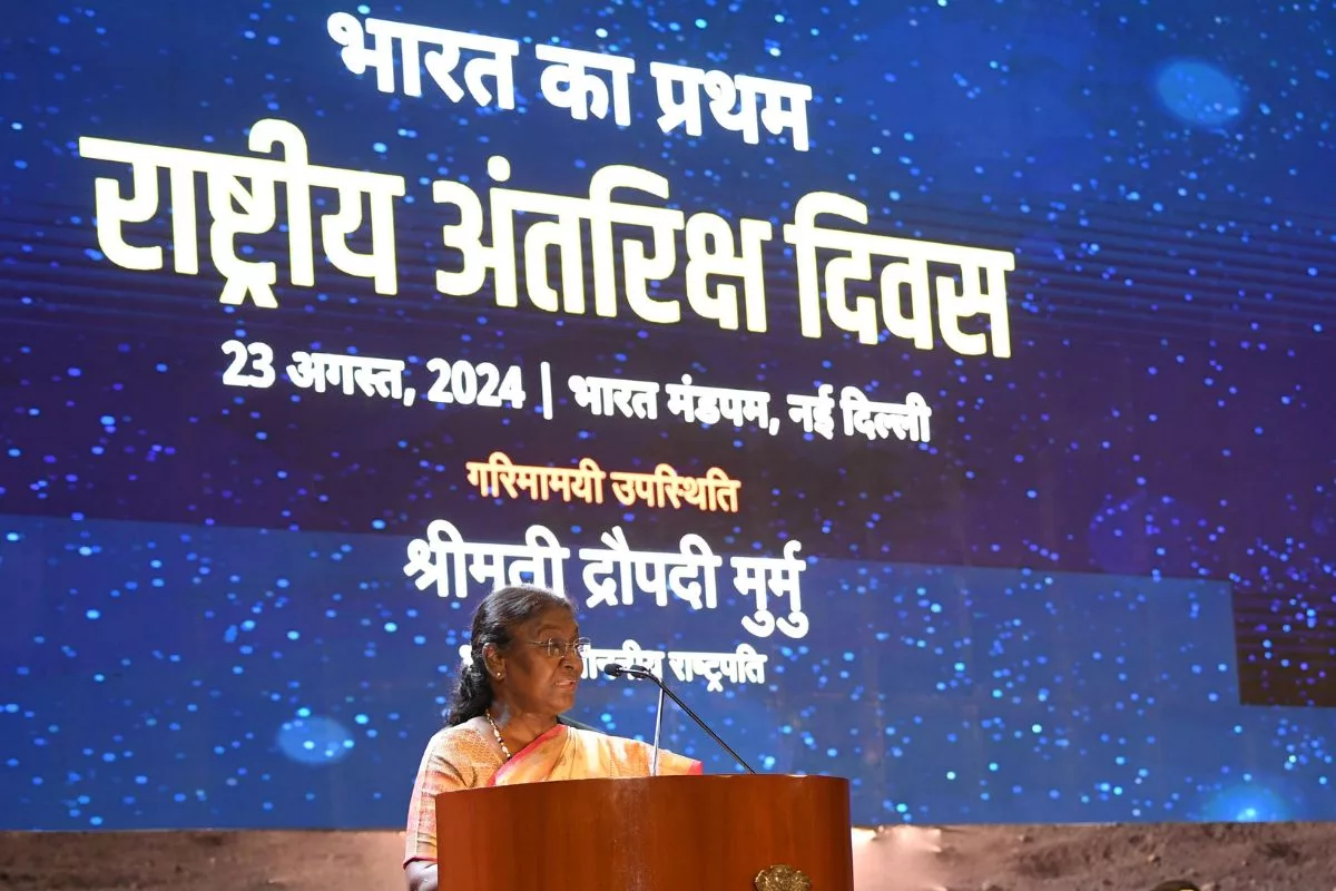 India will make continuous progress in space science: President Murmu