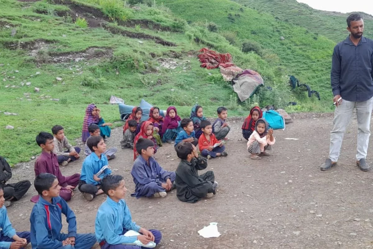 Army’s summer schools at high mountain pastures for children of migratory communities