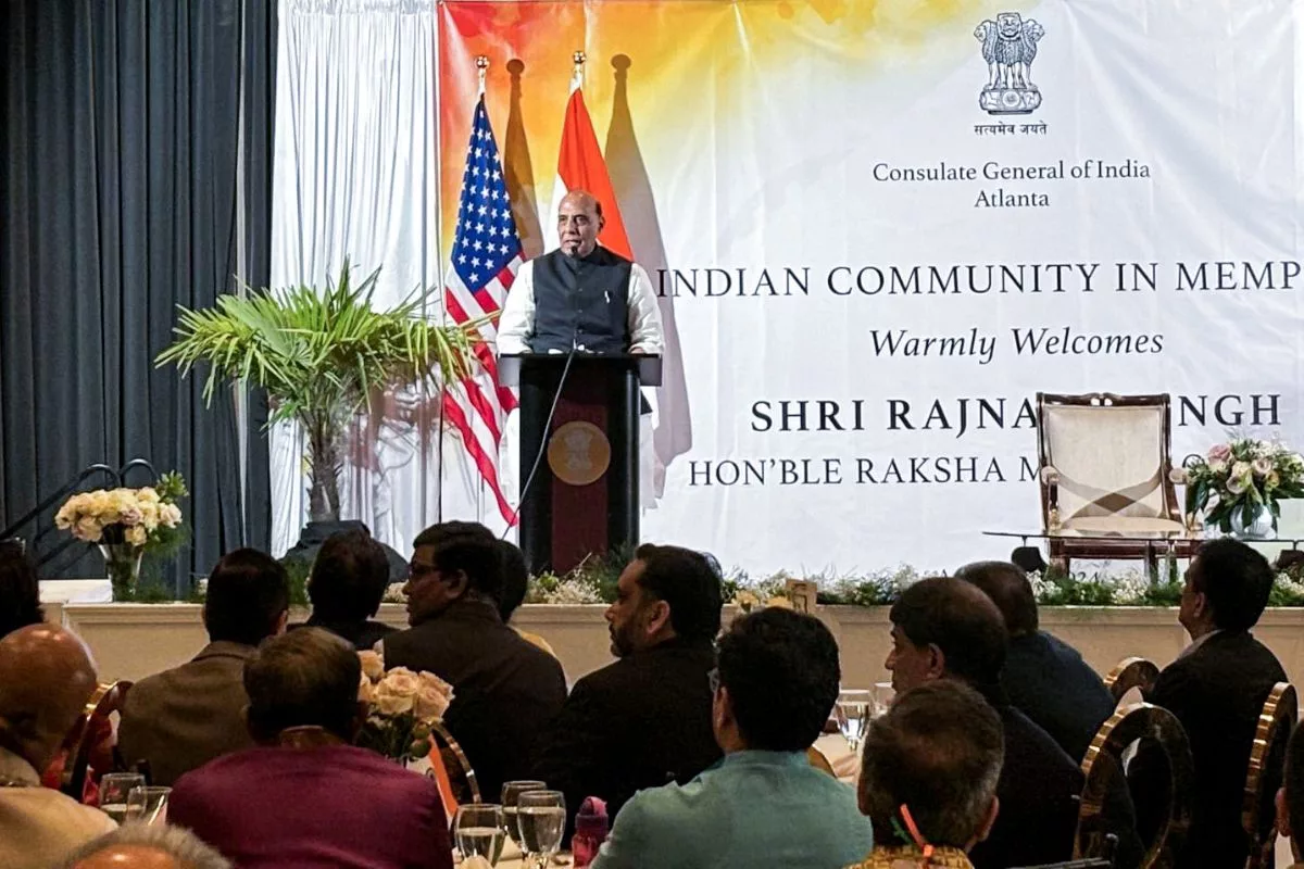 India diaspora a living bridge between India and US: Rajnath