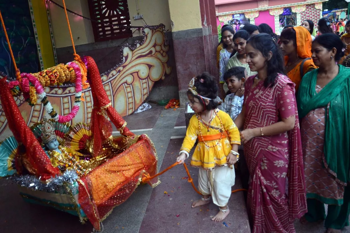 Delhiites celebrate Janmashtami with gaiety and religious fervour