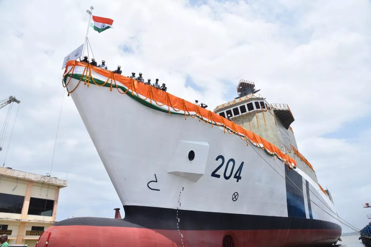 ICG launches its first indigenously built Pollution Control Vessel ‘Samudra Pratap’ in Goa