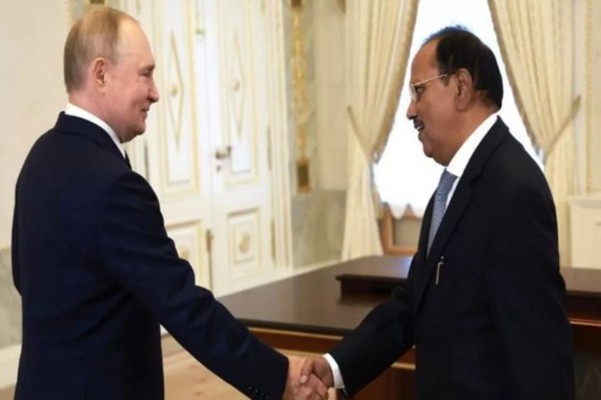 NSA Doval meets Putin amid efforts to end Ukraine conflict