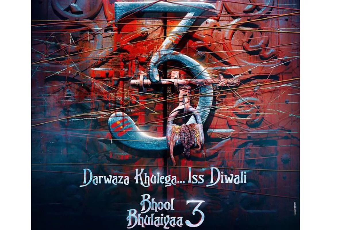 Bhool Bhulaiyaa 3: Kartik Aaryan unveils poster ahead of Diwali release