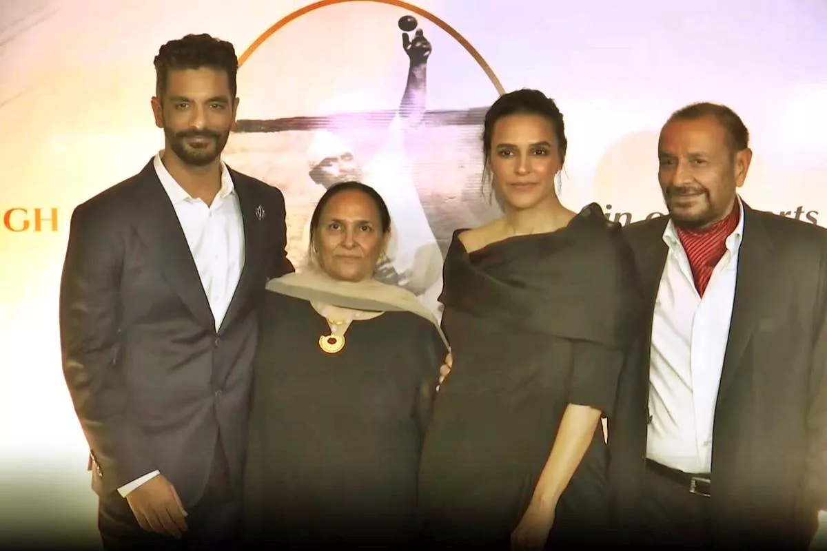 Bishan Singh Bedi honored: Angad Bedi, Neha Dhupia host tribute event