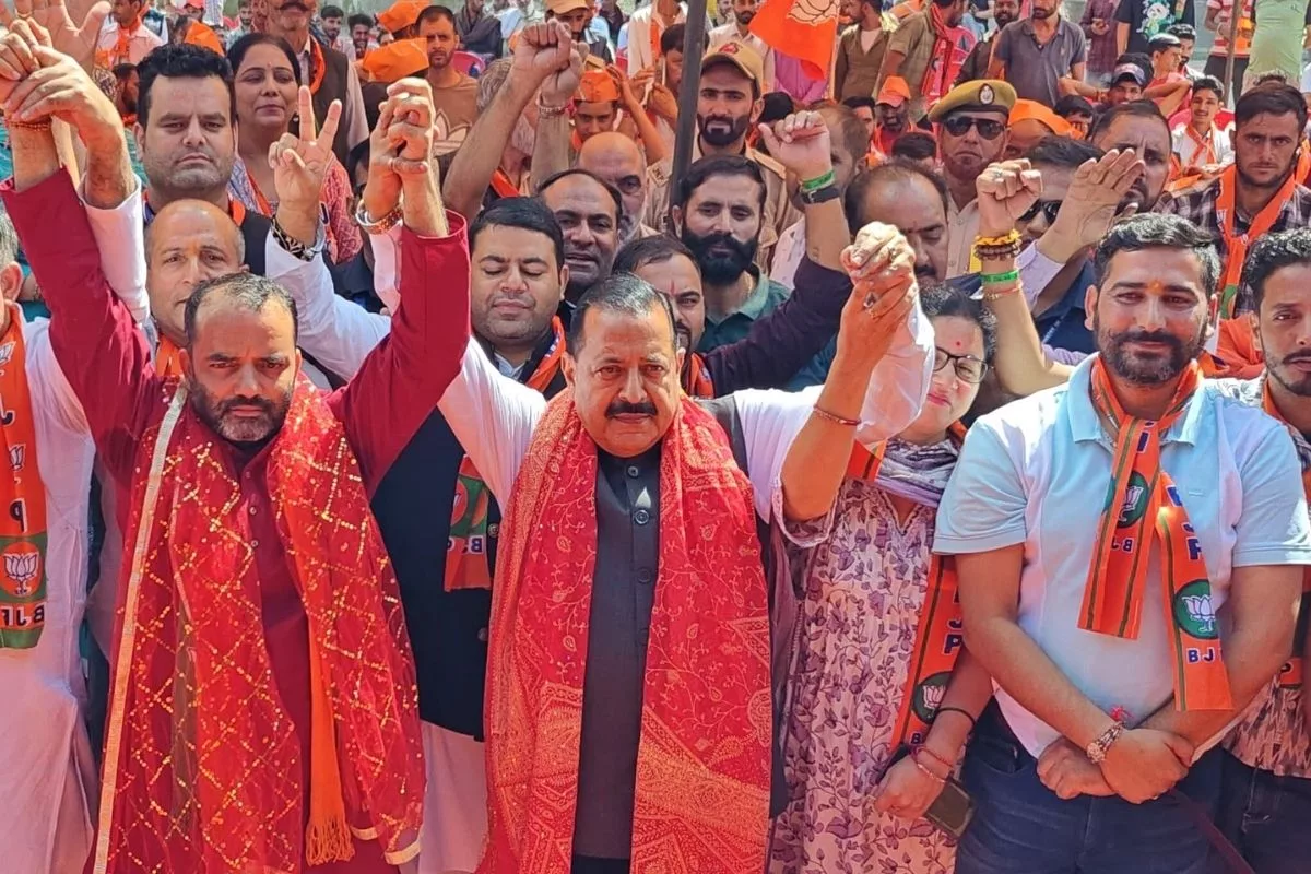 BJP won’t let Congress, NC push J&K back into chaos: Jitendra Singh