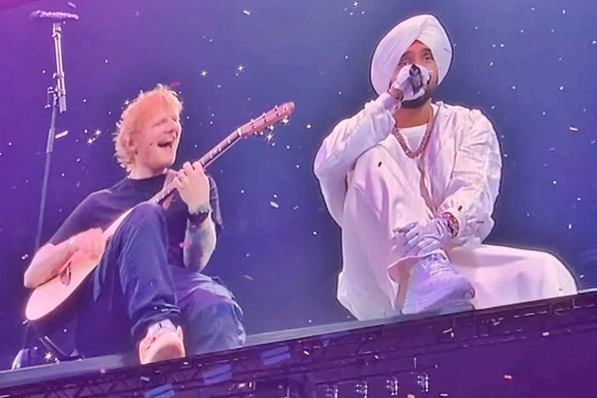 Ed Sheeran surprises fans at Diljit Dosanjh’s Birmingham show