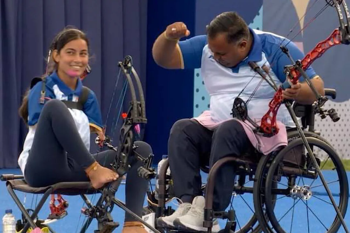 Paris Paralympics: Sheetal Devi/Rakesh Kumar win bronze in Mixed Team Compound event