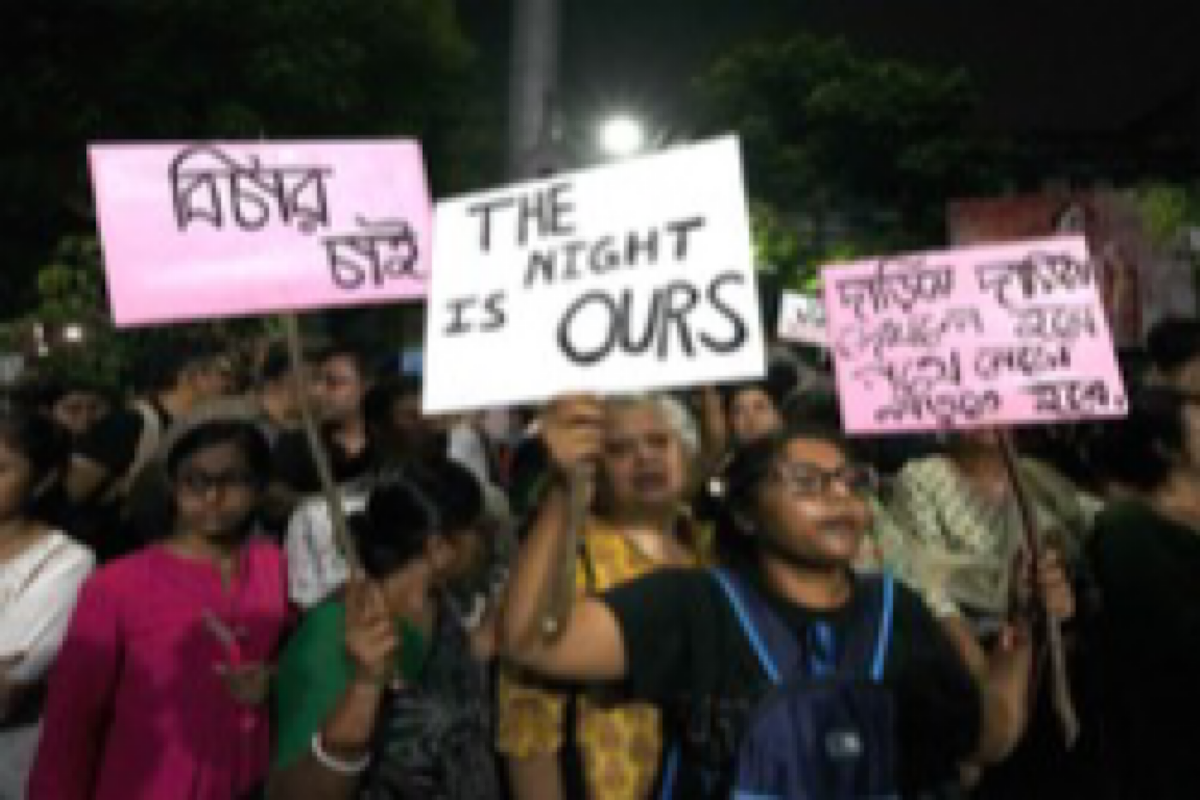 Reclaim the Night: Thousands protest against rape and murder of RG Kar victim