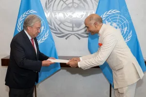 India committed to revitalisation of UN, new Ambassador Harish assures Guterres