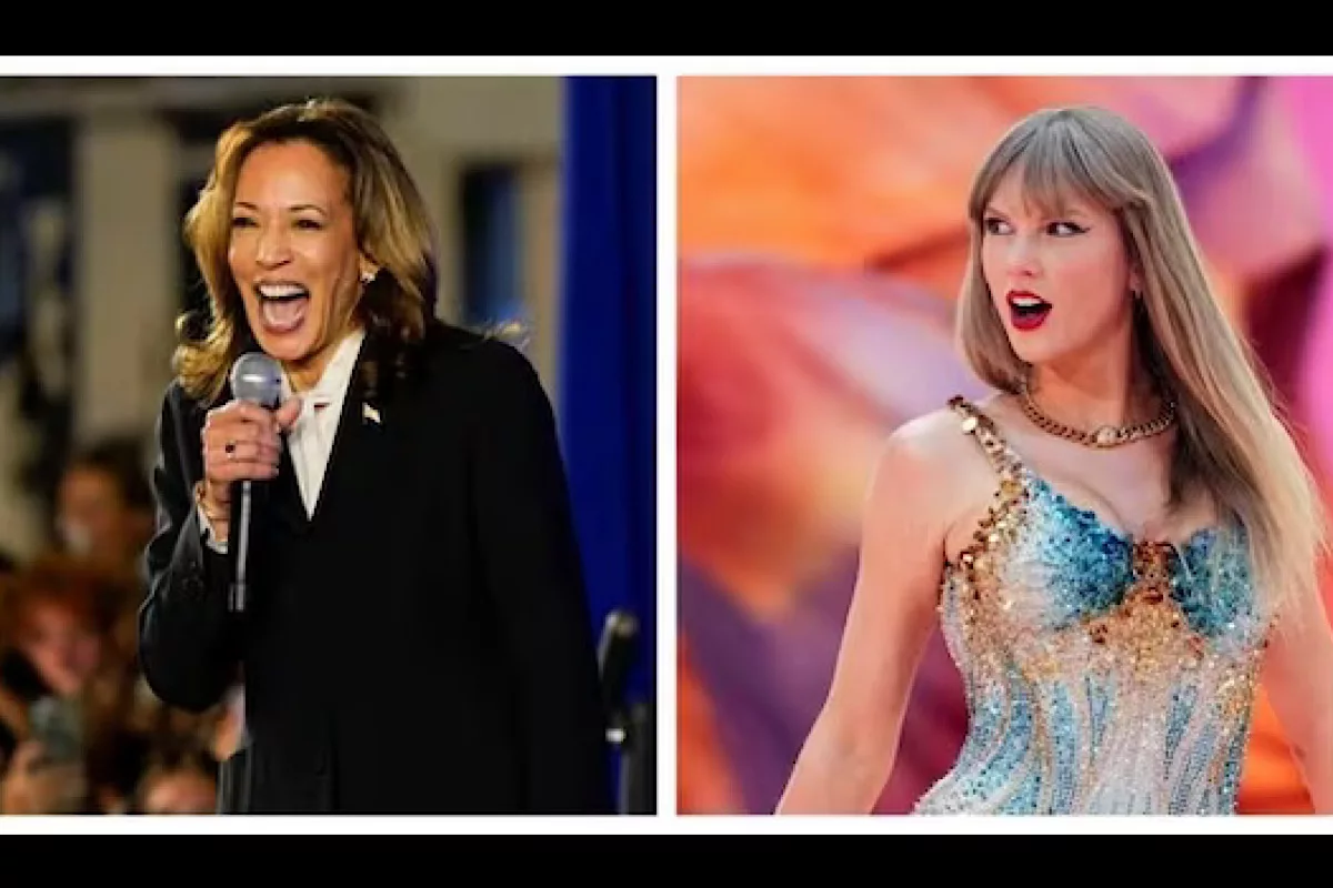 Taylor Swift formally endorses Kamala Harris for upcoming US  Presidential elections