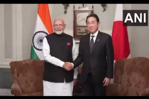 PM Modi holds bilateral with Japanese counterpart Kishida on sidelines of Quad Summit