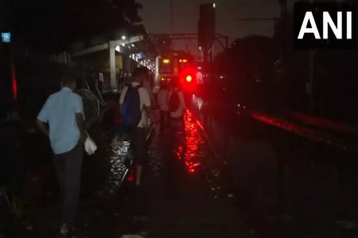 Mumbai: Local train services on Harbour line resumes after torrential rains