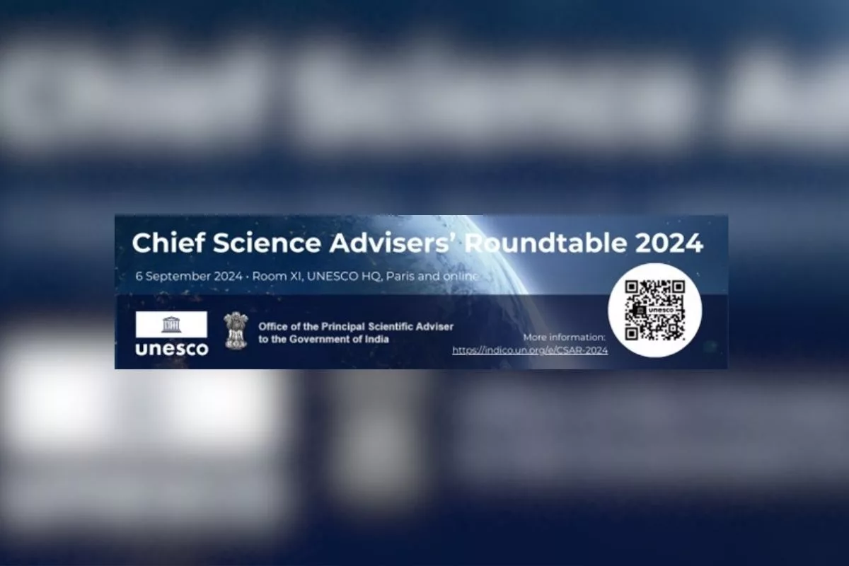 India, UNESCO to organise roundtable of chief science advisers in Paris on Sep 6