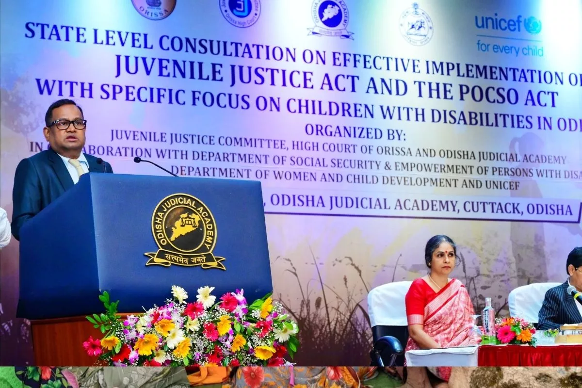 Orissa HC Chief Justice seeks greater inclusion of underprivileged kids in juvenile justice system