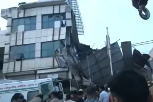 Three killed as 3-storey building collapses in Lucknow