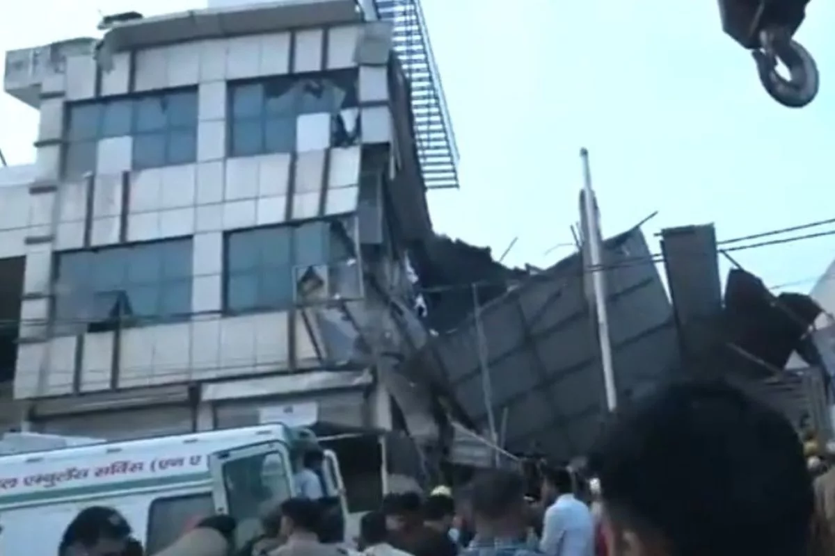 Three killed as 3-storey building collapses in Lucknow