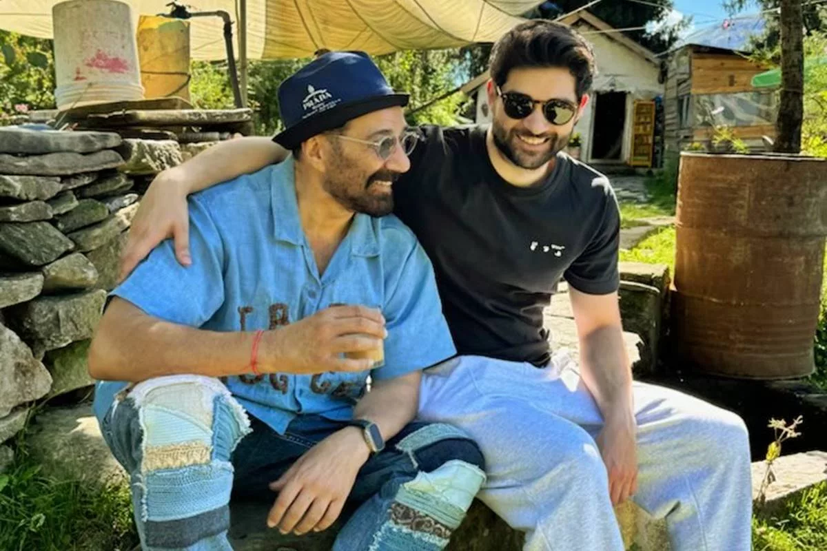 Sunny Deol captures heartfelt moments with son Rajveer