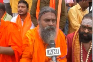 Tirupati laddu row: Andhra Pradesh Hindu Sadhu Parishad holds protest outside TTD office