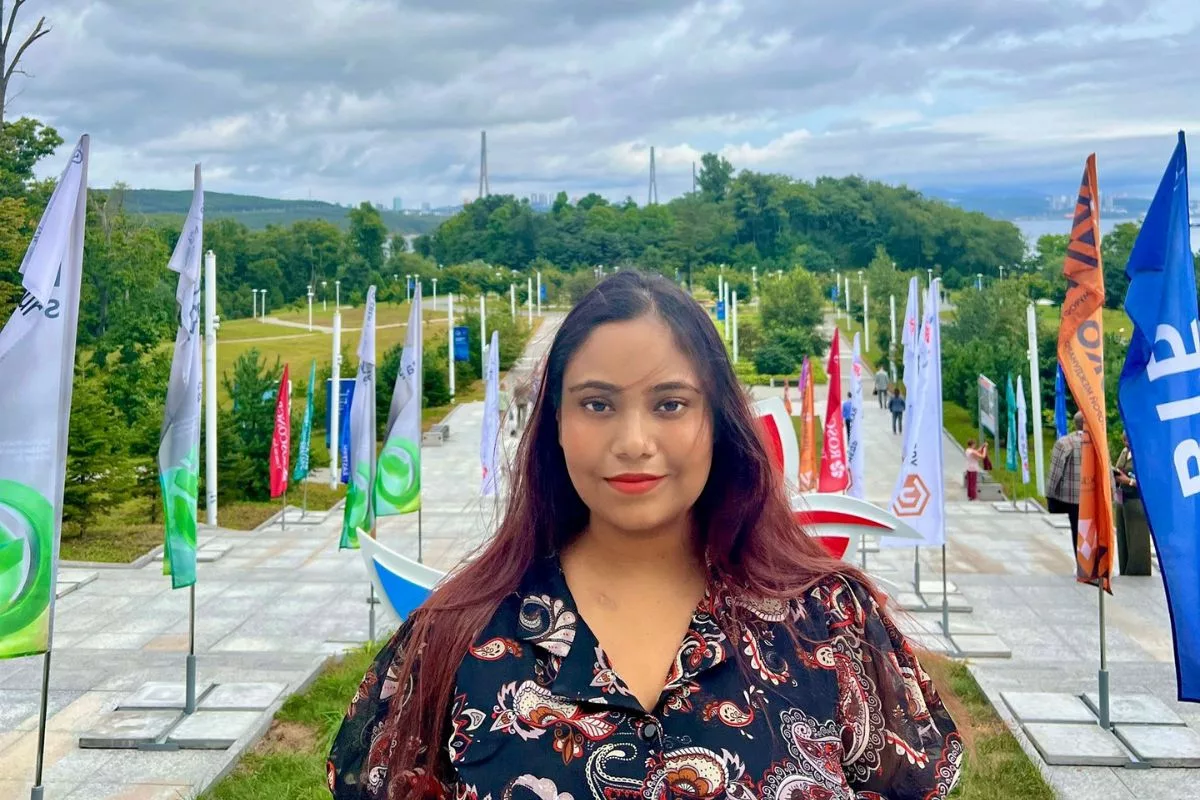 Eastern Economic Forum 2024: Arya Jha Represents India in Vladivostok, Russia