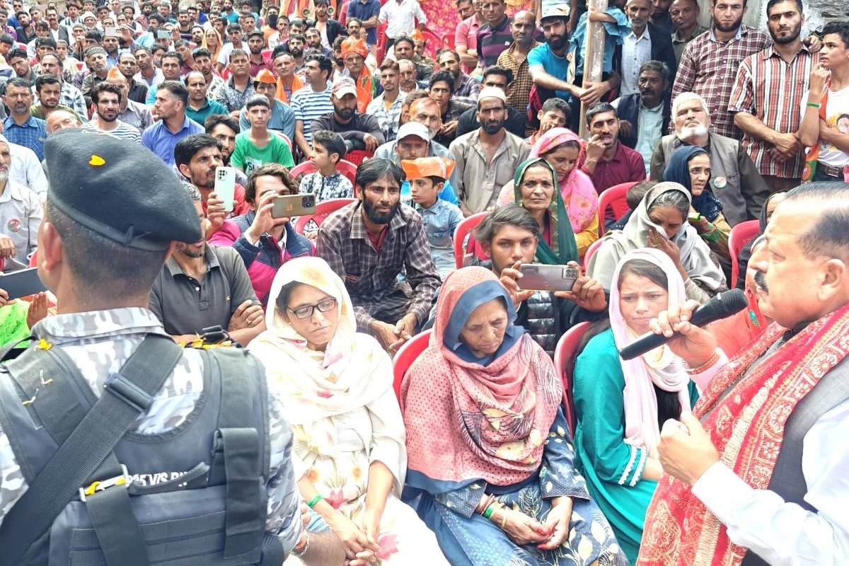 Doda in JK witnessed peace in last 10 years: Jitendra Singh