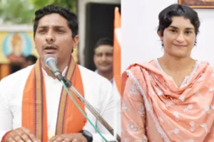 Vinesh Phogat takes lead in Julana, Anil Vij trails in Ambala Cantt as BJP poised for historic third term in Haryana