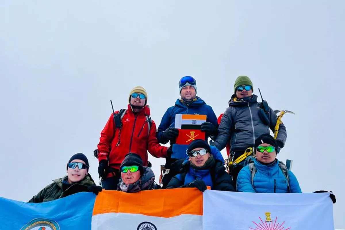 NIMAS team completes historic ascent of peak in Mon Tawang Region of Arunachal