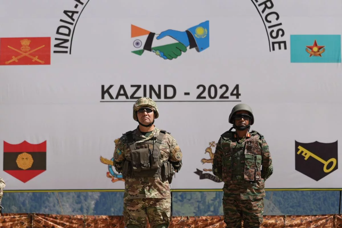 KAZIND -2024: India- Kazakhstan Joint Military Exercise commences in Auli