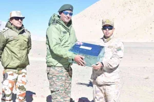 Indian, Chinese army exchange sweets on Diwali at Chushul-Moldo border meeting point