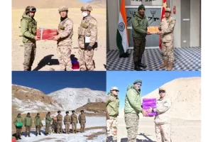 Disengagement almost done, India-China armies exchange sweets at various border points in Ladakh on Diwali