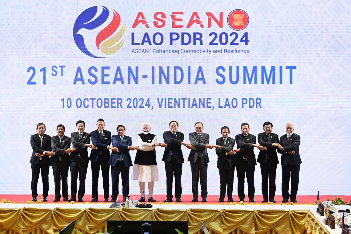 With China in mind, India-ASEAN call for freedom of navigation