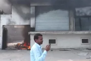 Bahraich: Mob sets hospital, shops afire as protests over youth killing turn violent