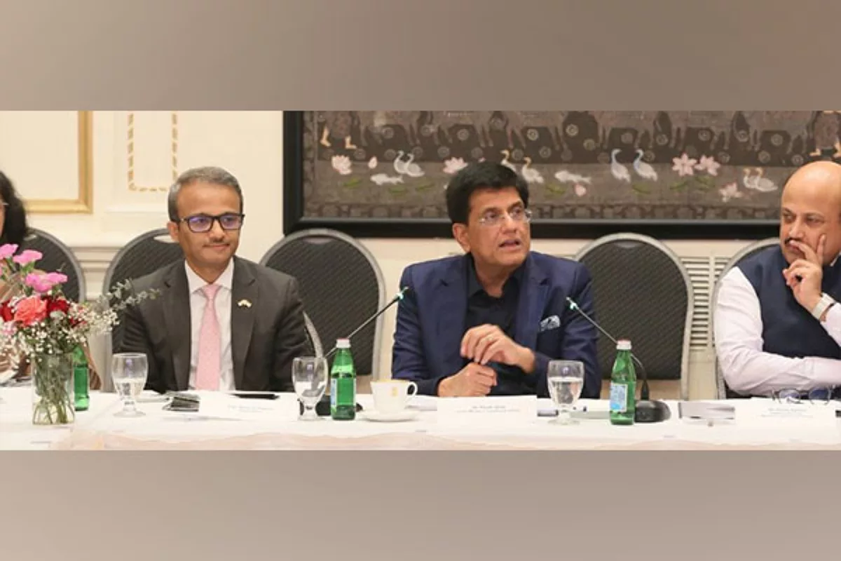 Piyush Goyal interacts with business leaders, investors in New York