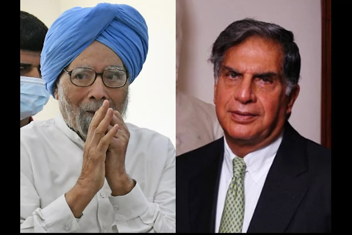 Ratan Tata was a stalwart of Indian industry: Manmohan Singh