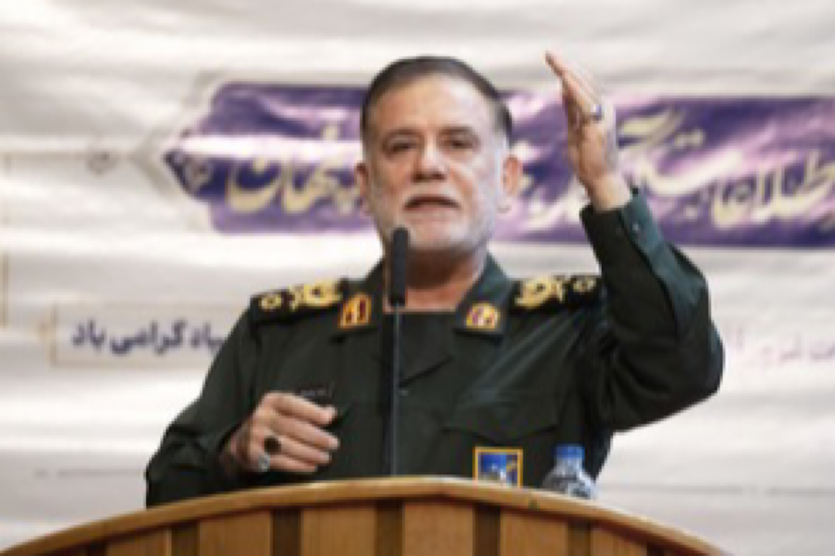 Iran holds funeral for slain senior commander