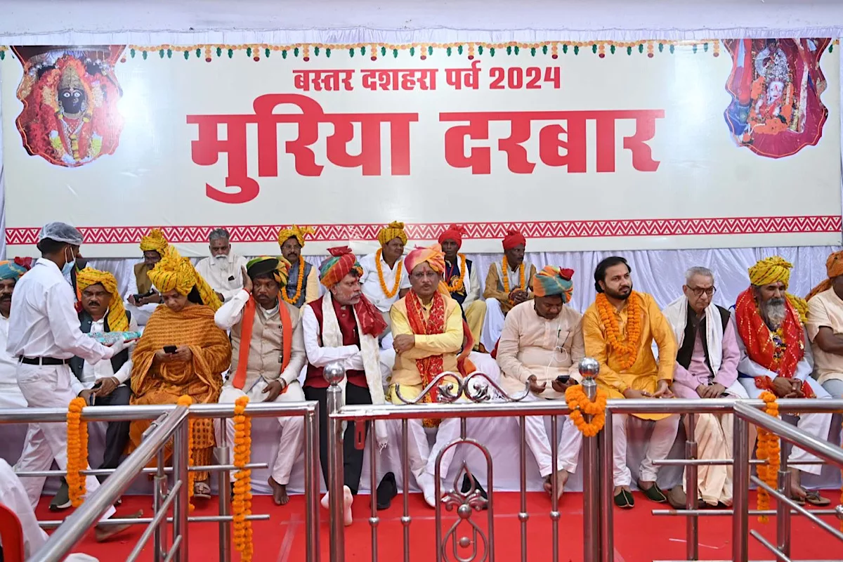 Iconic Bastar Dussehra festival concludes with flair, CM Sai unveils Rs 50L development boost