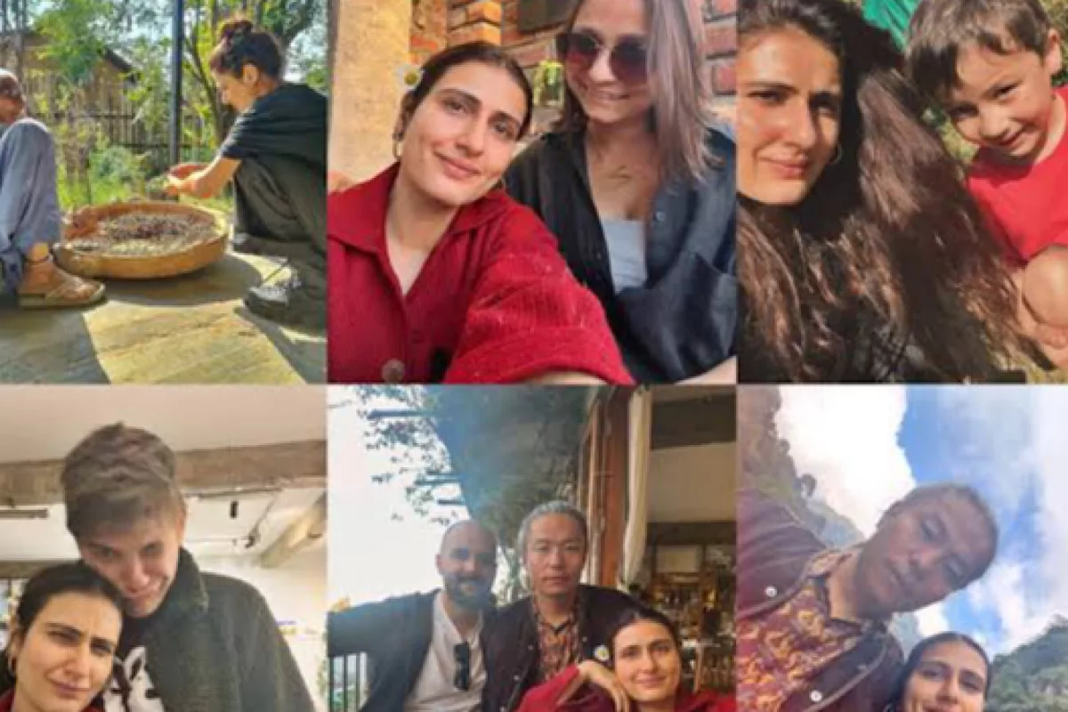 Fatima Sana Shaikh shares candid pics with her ‘fam’ from Dharamshala vacation