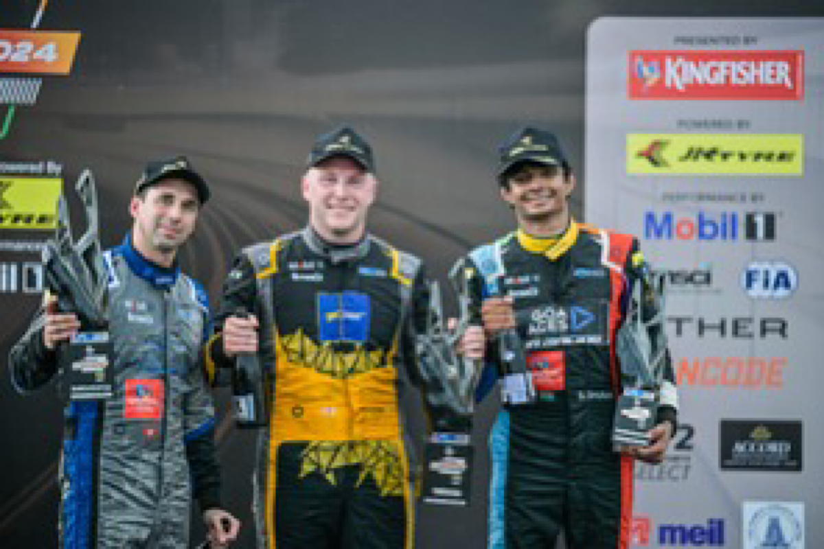 Indian Racing Festival: John Lancaster gives Chennai Turbo Riders fourth win on Day 1