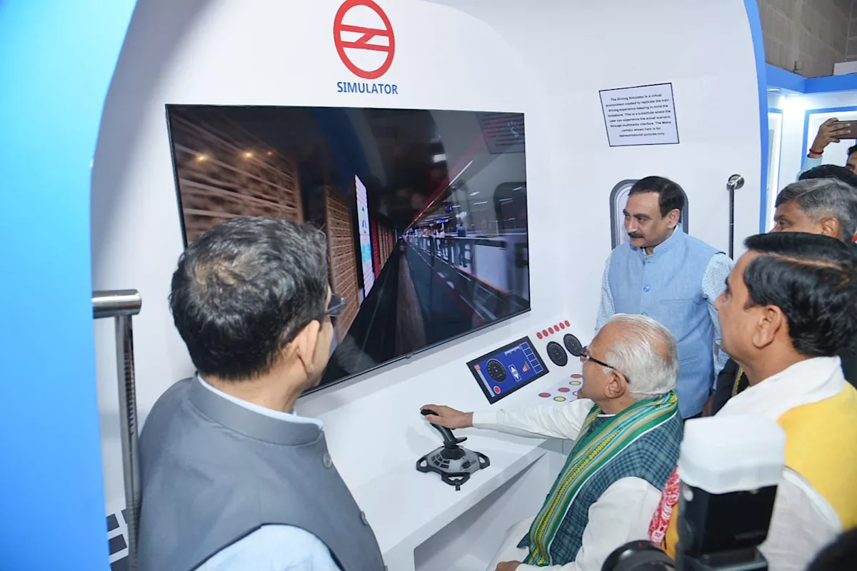 Delhi Metro shines at Urban Mobility India Expo in Gandhinagar, Gujarat