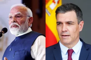 “Bienvenido a India”: Spanish President Pedro Sanchez arrives in Vadorara, to meet PM Modi today