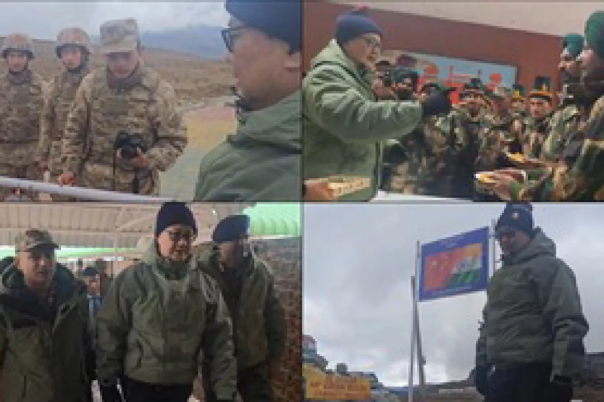 In Diwali celebration on Arunachal border, Rijiju has brief encounter with Chinese troops