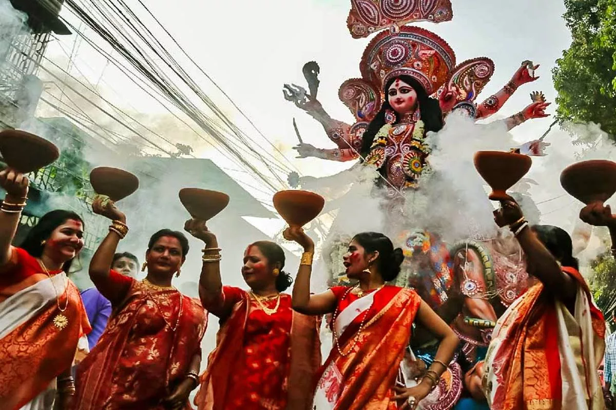 Live telecast of Durga Puja from Belur Math