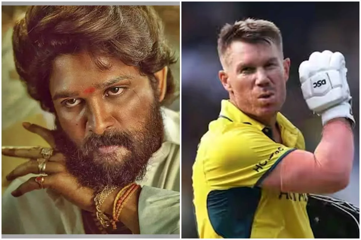 Allu Arjun wishes David Warner a happy birthday in a ‘Pushpa’ way