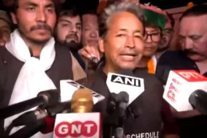 Wangchuk reaches Rajghat after release from police detention