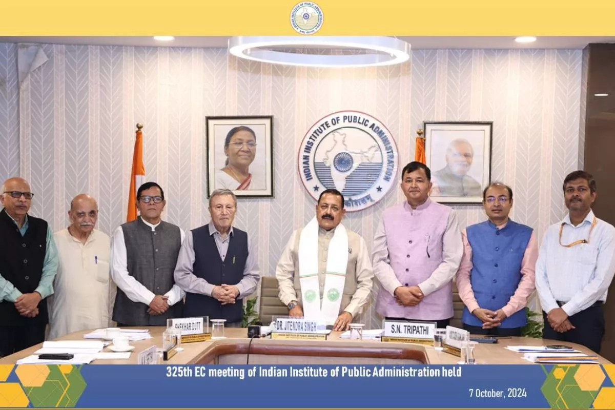 IIPA  should work in sync with Karmayogi programme for training officers: Jitendra Singh