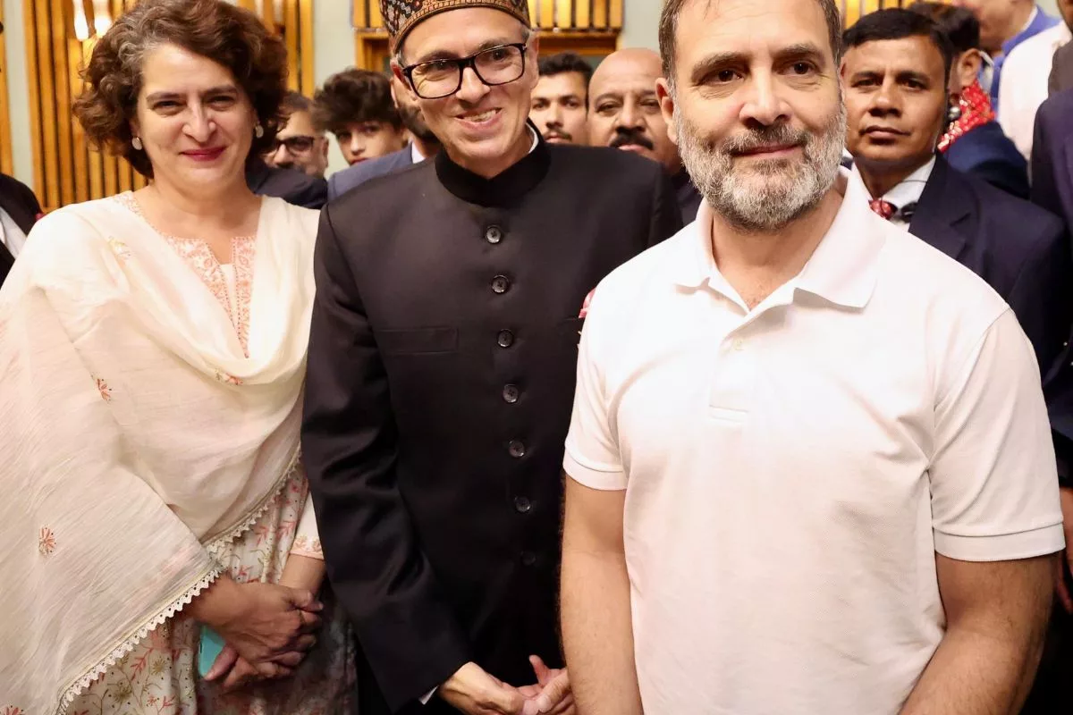 Cong opts out of ministry as Omar Abdullah sworn in as J-K CM