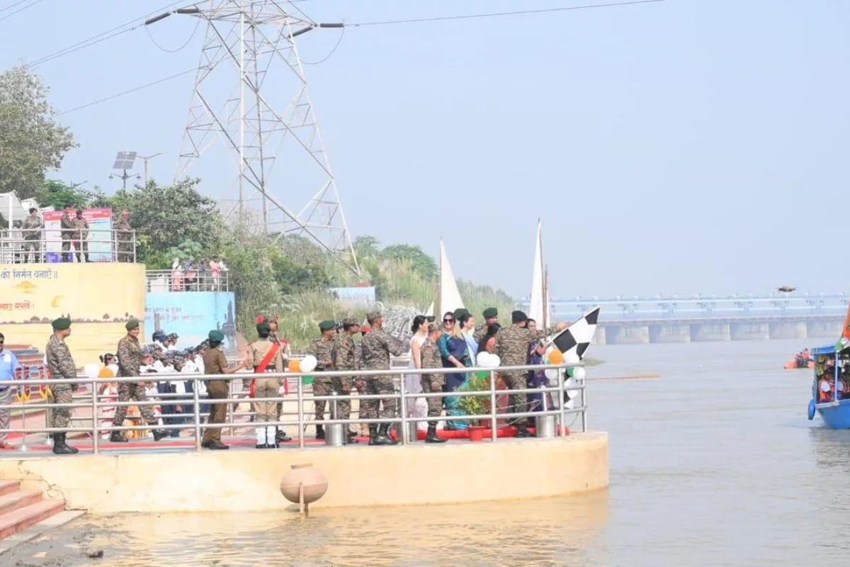 Over 500 NCC Cadets set sail on maiden 1,200 km voyage along Ganges and Hooghly rivers